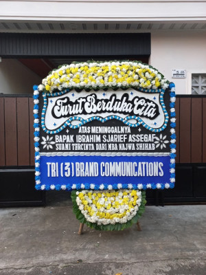Papan Bunga Duka di Pelawad